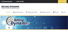 Tablet Screenshot of billingdynamix.com